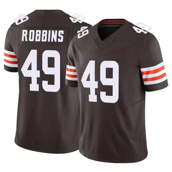 Men's Aidan Robbins Brown Limited Vapor F.U.S.E. Football Jersey