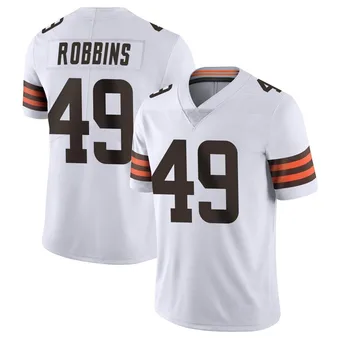 Men's Aidan Robbins White Limited Vapor Untouchable Football Jersey