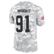 Men's Alex Wright Arctic Camo Limited 2024 Salute to Service Football Jersey