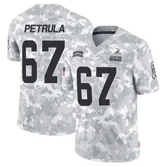 Men's Ben Petrula Arctic Camo Limited 2024 Salute to Service Football Jersey