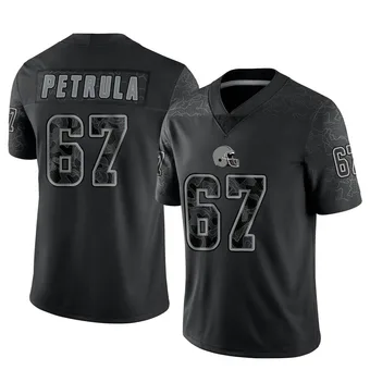 Men's Ben Petrula Black Limited Reflective Football Jersey