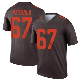 Men's Ben Petrula Brown Legend Alternate Football Jersey