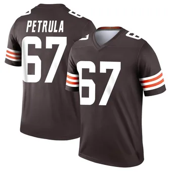 Men's Ben Petrula Brown Legend Football Jersey