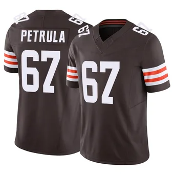 Men's Ben Petrula Brown Limited Vapor F.U.S.E. Football Jersey