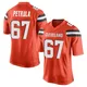 Men's Ben Petrula Orange Game Alternate Football Jersey