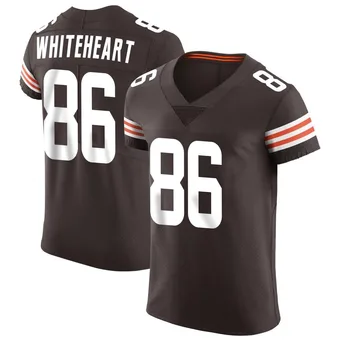 Men's Blake Whiteheart Brown Elite Vapor Football Jersey