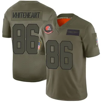 Men's Blake Whiteheart Camo Limited 2019 Salute to Service Football Jersey