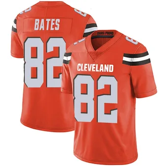 Men's Brenden Bates Orange Limited Alternate Vapor Untouchable Football Jersey