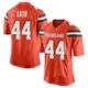 Men's Cameron Latu Orange Game Alternate Football Jersey