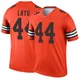 Men's Cameron Latu Orange Legend Inverted Football Jersey