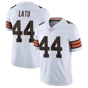 Men's Cameron Latu White Limited Vapor Untouchable Football Jersey