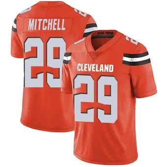 Men's Cameron Mitchell Orange Limited Alternate Vapor Untouchable Football Jersey