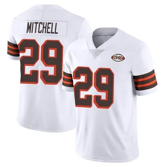 Men's Cameron Mitchell White Limited Vapor 1946 Collection Alternate Football Jersey