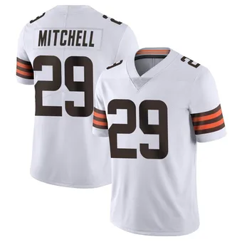 Men's Cameron Mitchell White Limited Vapor Untouchable Football Jersey