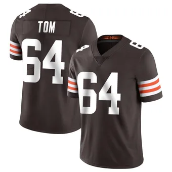 Men's Cameron Tom Brown Limited Team Color Vapor Untouchable Football Jersey