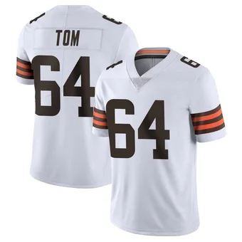 Men's Cameron Tom White Limited Vapor Untouchable Football Jersey