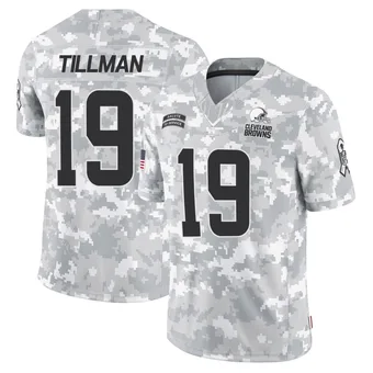 Men's Cedric Tillman Arctic Camo Limited 2024 Salute to Service Football Jersey