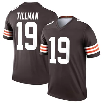 Men's Cedric Tillman Brown Legend Football Jersey