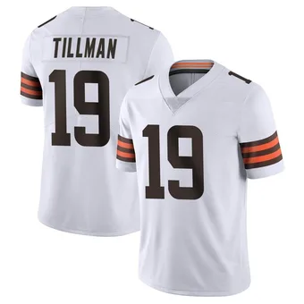 Men's Cedric Tillman White Limited Vapor Untouchable Football Jersey