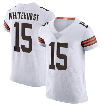 Men's Charlie Whitehurst White Elite Vapor Football Jersey