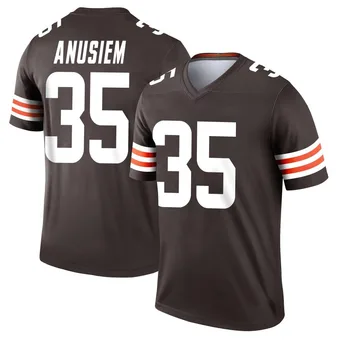 Men's Chigozie Anusiem Brown Legend Football Jersey