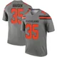 Men's Chigozie Anusiem Legend Inverted Silver Football Jersey