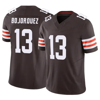 Men's Corey Bojorquez Brown Limited Vapor F.U.S.E. Football Jersey