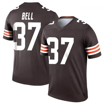 Men's D'Anthony Bell Brown Legend Football Jersey