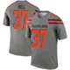 Men's D'Anthony Bell Legend Inverted Silver Football Jersey