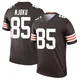 Men's David Njoku Brown Legend Football Jersey