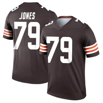 Men's Dawand Jones Brown Legend Football Jersey