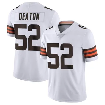 Men's Dawson Deaton White Limited Vapor Untouchable Football Jersey