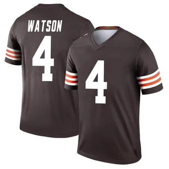 Men's Deshaun Watson Brown Legend Football Jersey