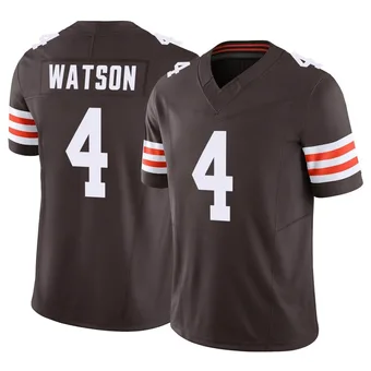 Men's Deshaun Watson Brown Limited Vapor F.U.S.E. Football Jersey