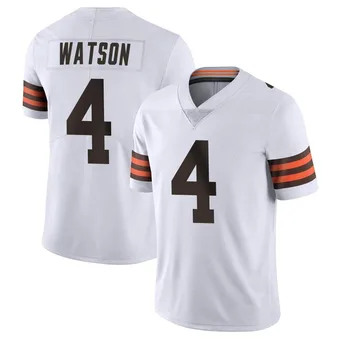 Men's Deshaun Watson White Limited Vapor Untouchable Football Jersey