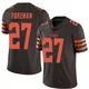 Men's D'Onta Foreman Brown Limited Color Rush Football Jersey