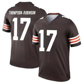 Men's Dorian Thompson-Robinson Brown Legend Football Jersey