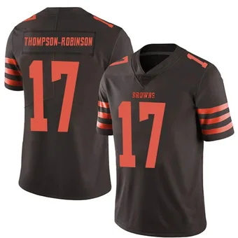 Men's Dorian Thompson-Robinson Brown Limited Color Rush Football Jersey