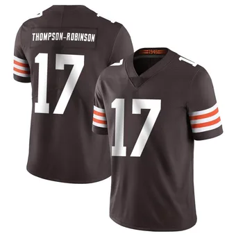 Men's Dorian Thompson-Robinson Brown Limited Team Color Vapor Untouchable Football Jersey