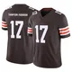 Men's Dorian Thompson-Robinson Brown Limited Vapor F.U.S.E. Football Jersey