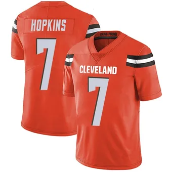 Men's Dustin Hopkins Orange Limited Alternate Vapor Untouchable Football Jersey