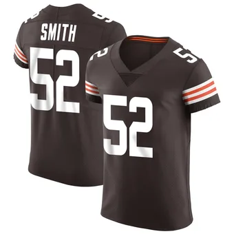 Men's Elerson G. Smith Brown Elite Vapor Football Jersey