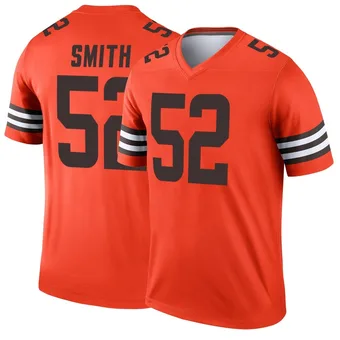 Men's Elerson G. Smith Orange Legend Inverted Football Jersey