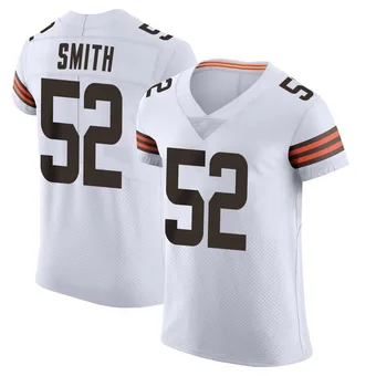 Men's Elerson G. Smith White Elite Vapor Football Jersey