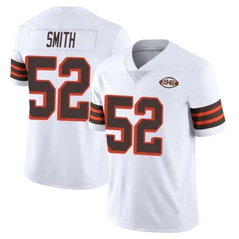 Men's Elerson G. Smith White Limited Vapor 1946 Collection Alternate Football Jersey