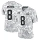 Men's Elijah Moore Arctic Camo Limited 2024 Salute to Service Football Jersey