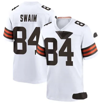 Men's Geoff Swaim Brown Limited Color Rush Football Jersey