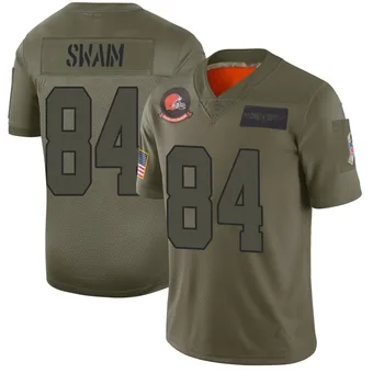 Men's Geoff Swaim Camo Limited 2019 Salute to Service Football Jersey