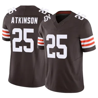 Men's George Atkinson Brown Limited Vapor F.U.S.E. Football Jersey