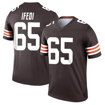 Men's Germain Ifedi Brown Legend Football Jersey